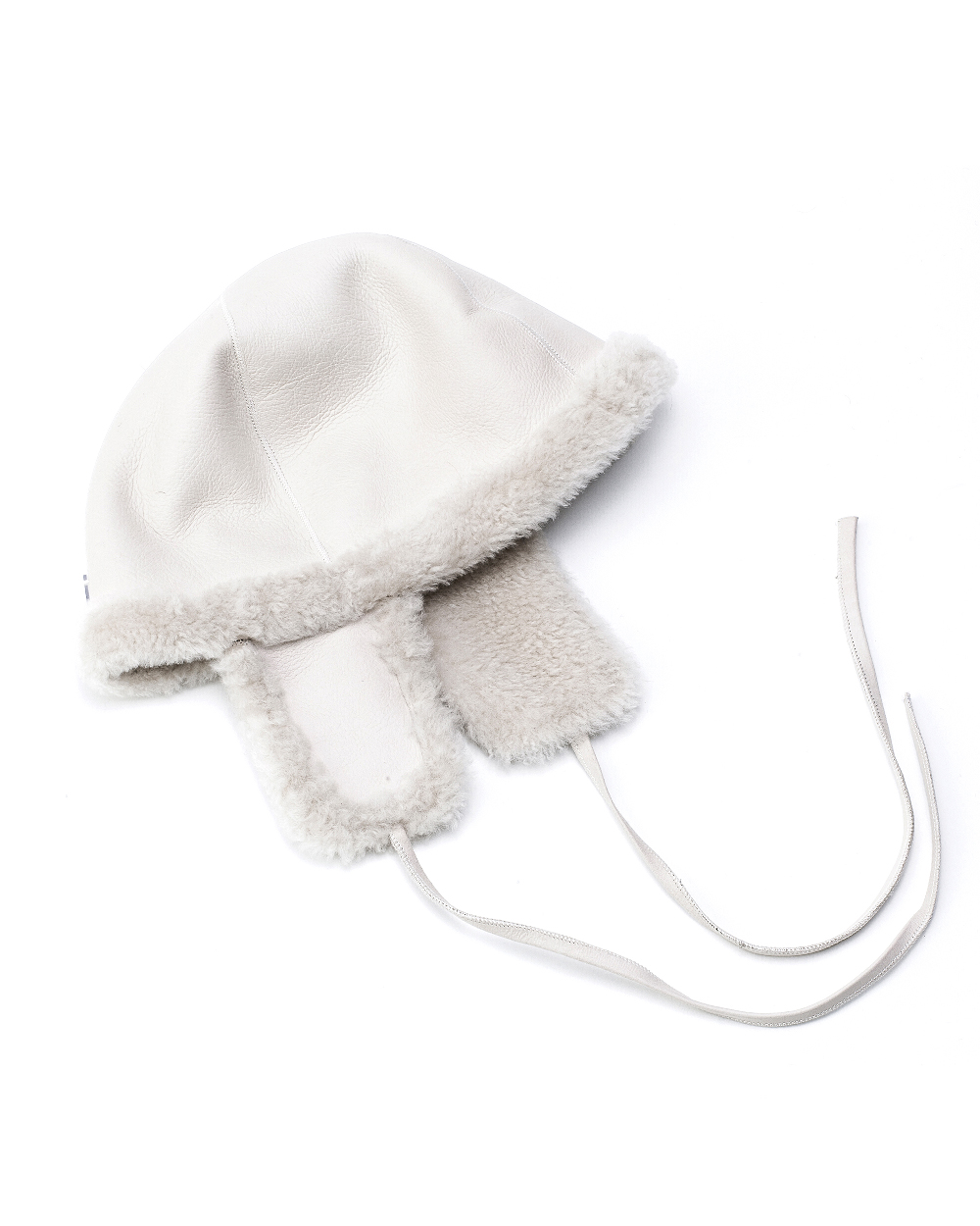 gorro niño piel